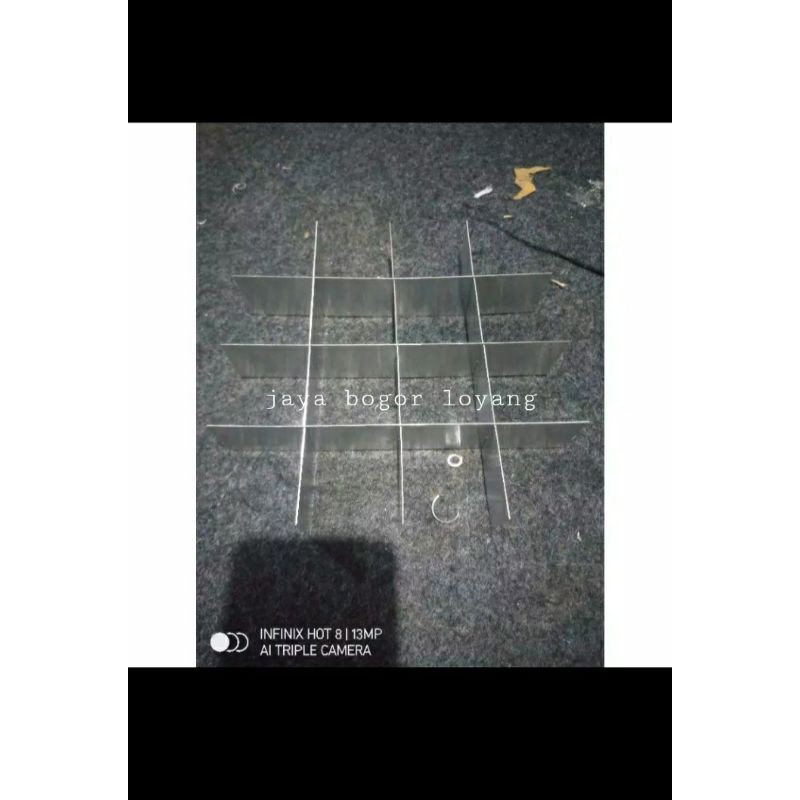 

SEKAT BEROWNIES 20×20×4CM ISI 16 LUBANG