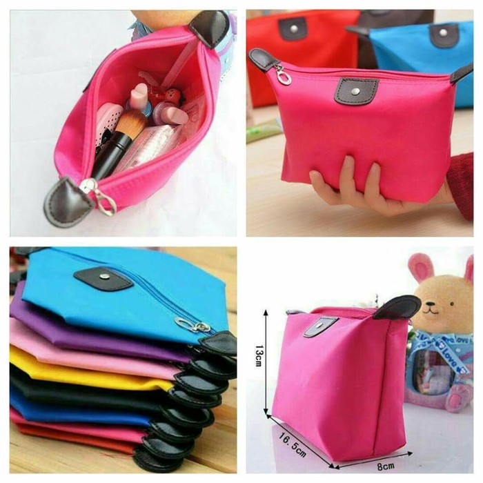 TERBARU!!! TAS KOSMETIK MURMER WARNA ACAK BAG POUCH