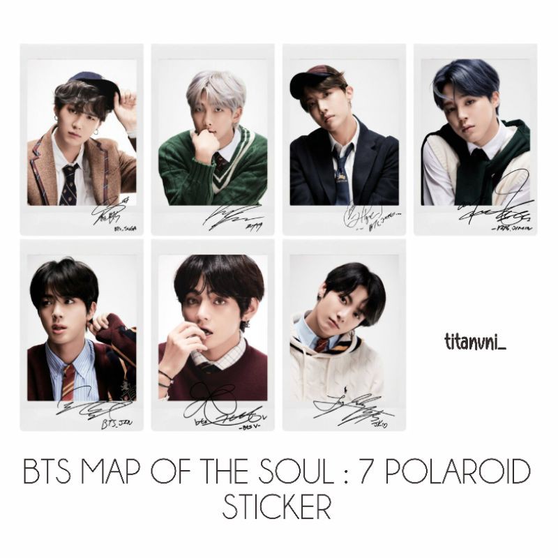 

BTS Map of the Soul 7 Sticker