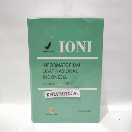 BUKU IONI INFORMASI OBAT NASIONAL INDONESIA CETAKAN 2017