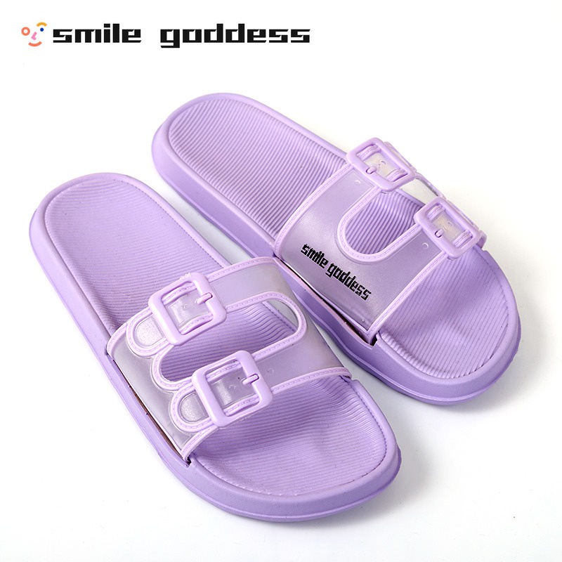 ♥DPS829♥ S29 Sandal Selop Wanita Sendal Teplek Slip Flat Dua Tali Fashion