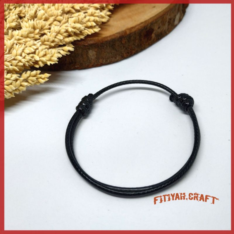 GELANG TALI POLOS MURAH GELANG TALI KOREA, SATIN POLOS