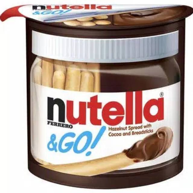 

NUTELLA & GO! Biskuit Stik Coklat Import / Breadstick