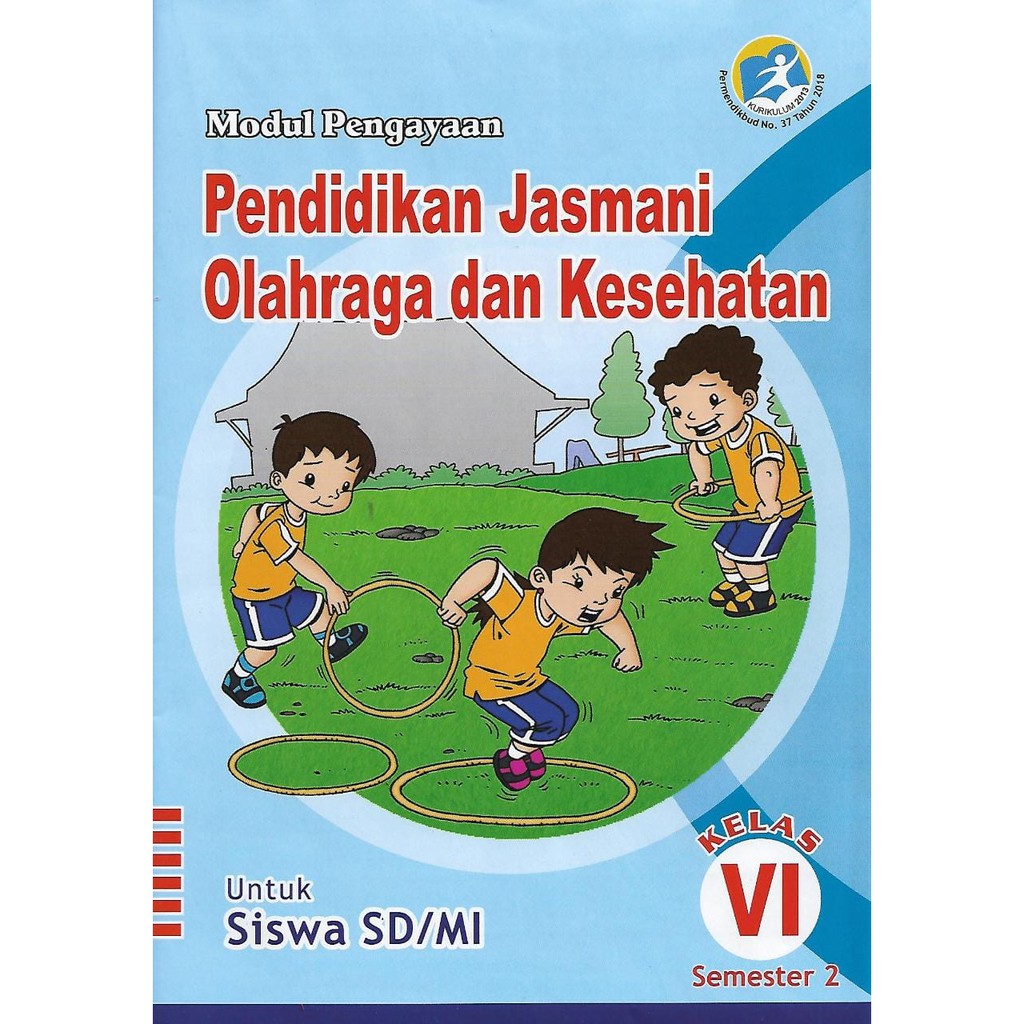 Buku LKS PJOK Kelas 6 Semester 2 Kurikulum 2013