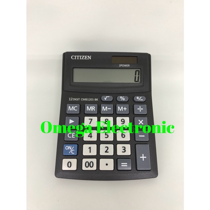 

Original Citizen Calculator Cmb1201 - Kalkulator Meja Kantor 12 Digits