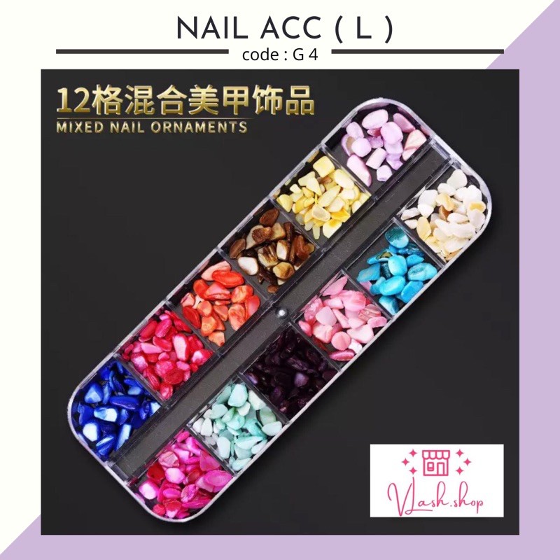 1 - 17 - NAIL ACCESORIES ( L ) - HIASAN NAIL ART