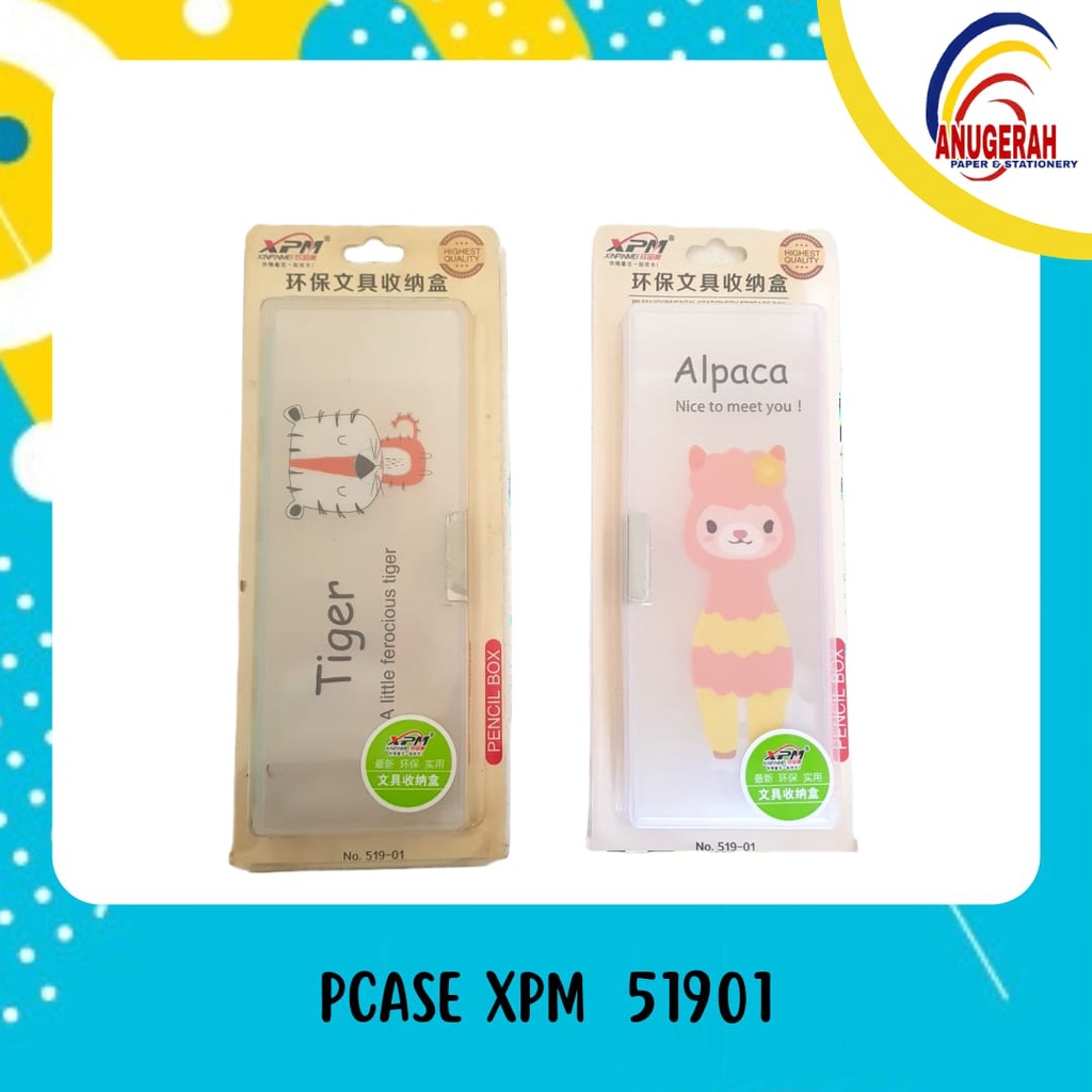 

PENSIL CASE TRANSPARANT XPM 51901 (PCS)