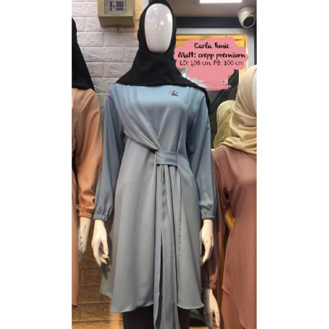 Ameerahijab, Carla Tunik - Premium Crepe