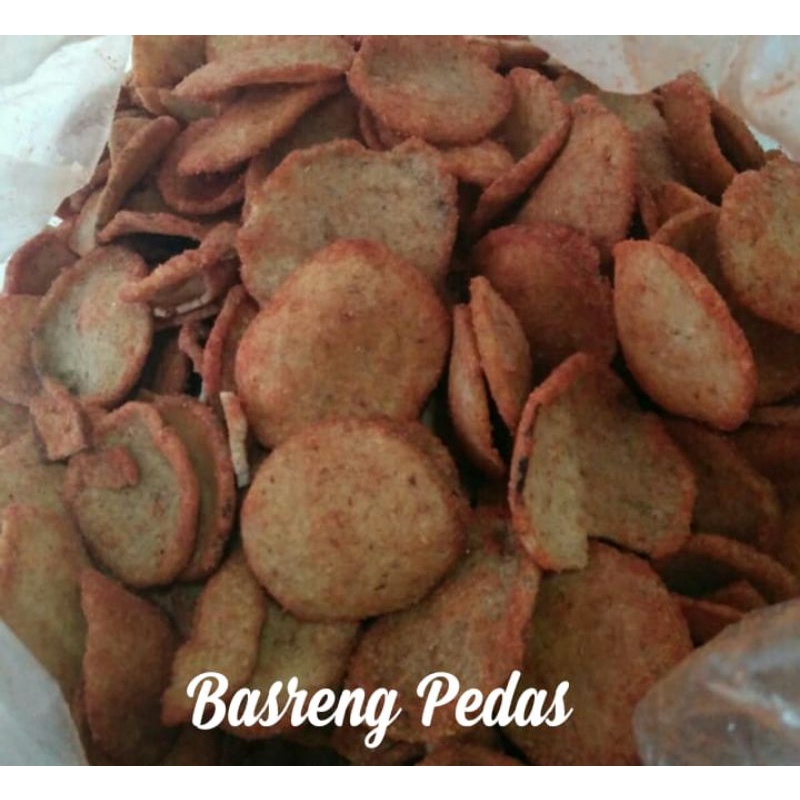 

Basreng pedas hot 250 gr