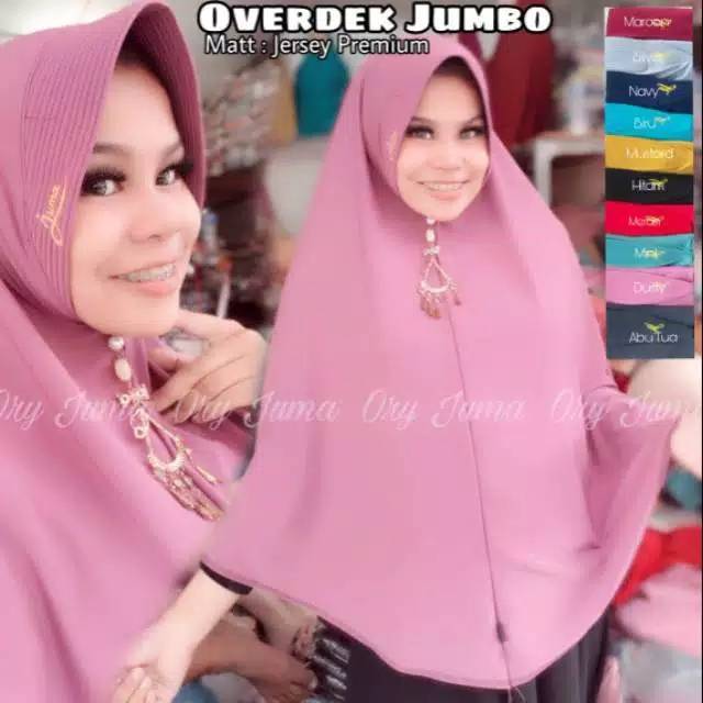 Jilbab/Hijab Juma Polos Standar Jumbo