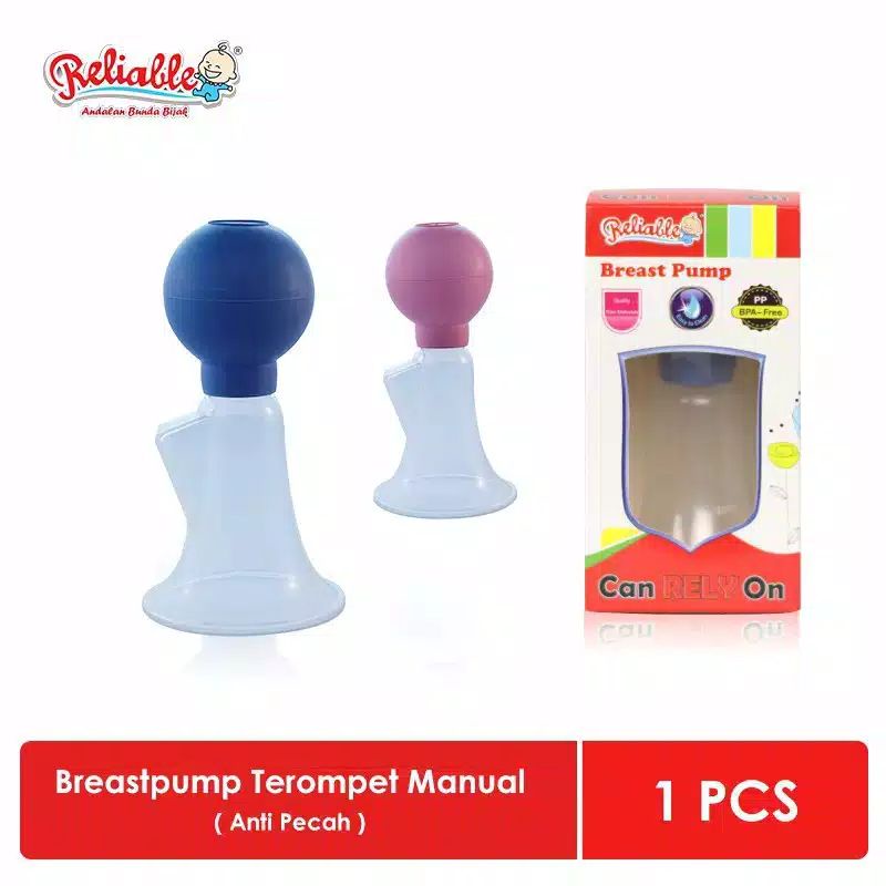 Pompa ASI Manual Reliable /Breast Pump Manual / Pompa Susu ASI Terompet / Penyedot Asi Tradisional Reliable