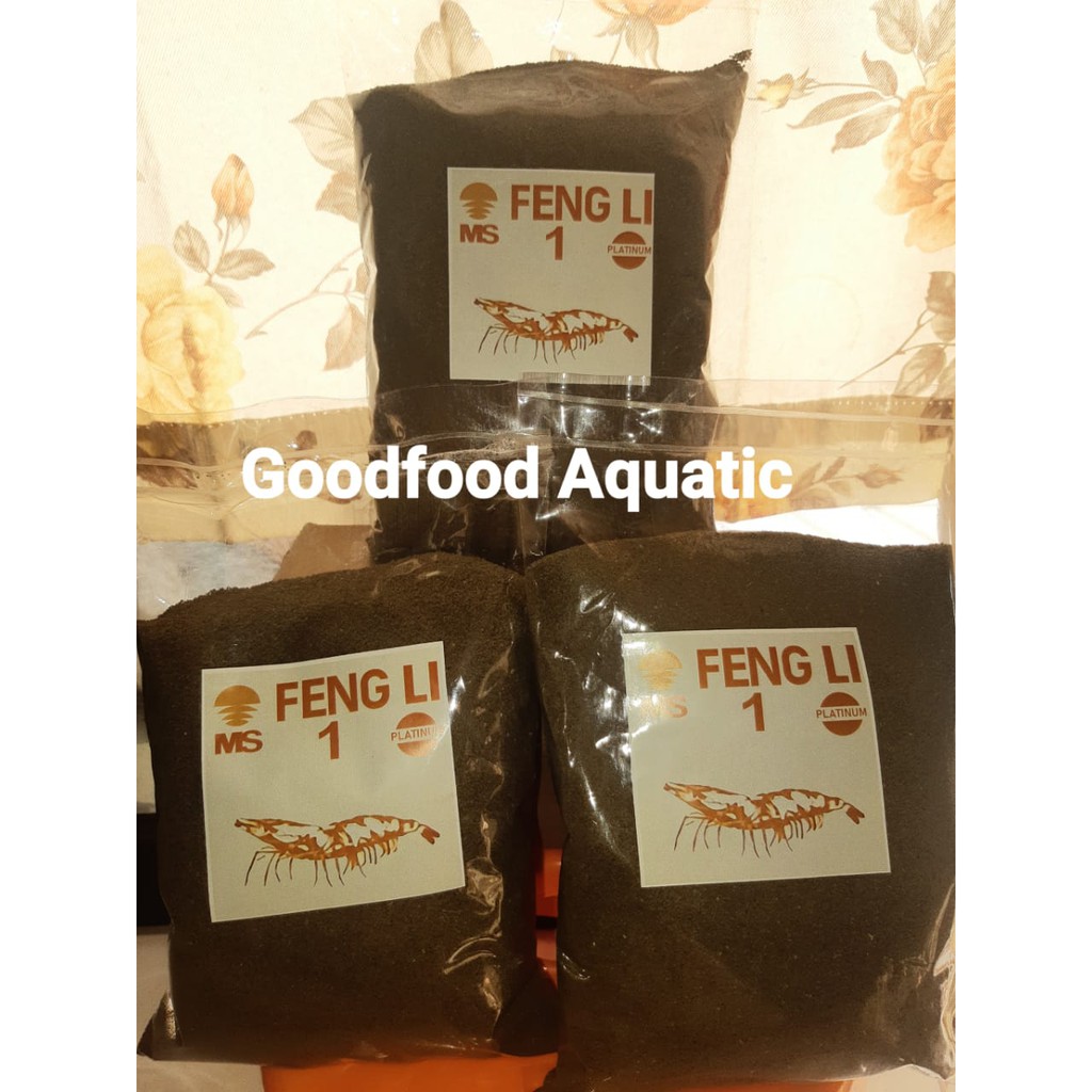 500 GR Feng Li FENGLI 1 PAKAN IKAN TENGGELAM PELET UDANG LOBSTER AIR TAWAR