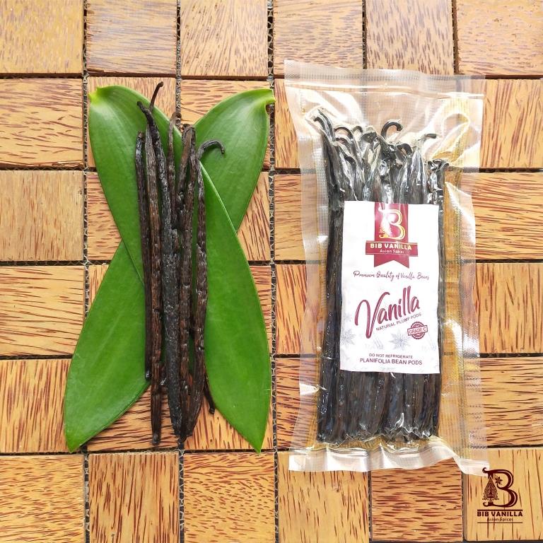 

Vanilla Beans / Biji Vanilla / Planifolia Indonesia Grade Fine 100 gram