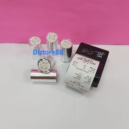

PRINTECH Kertas Thermal Kasir 57x30 Coreless Thermal paper 1 Roll