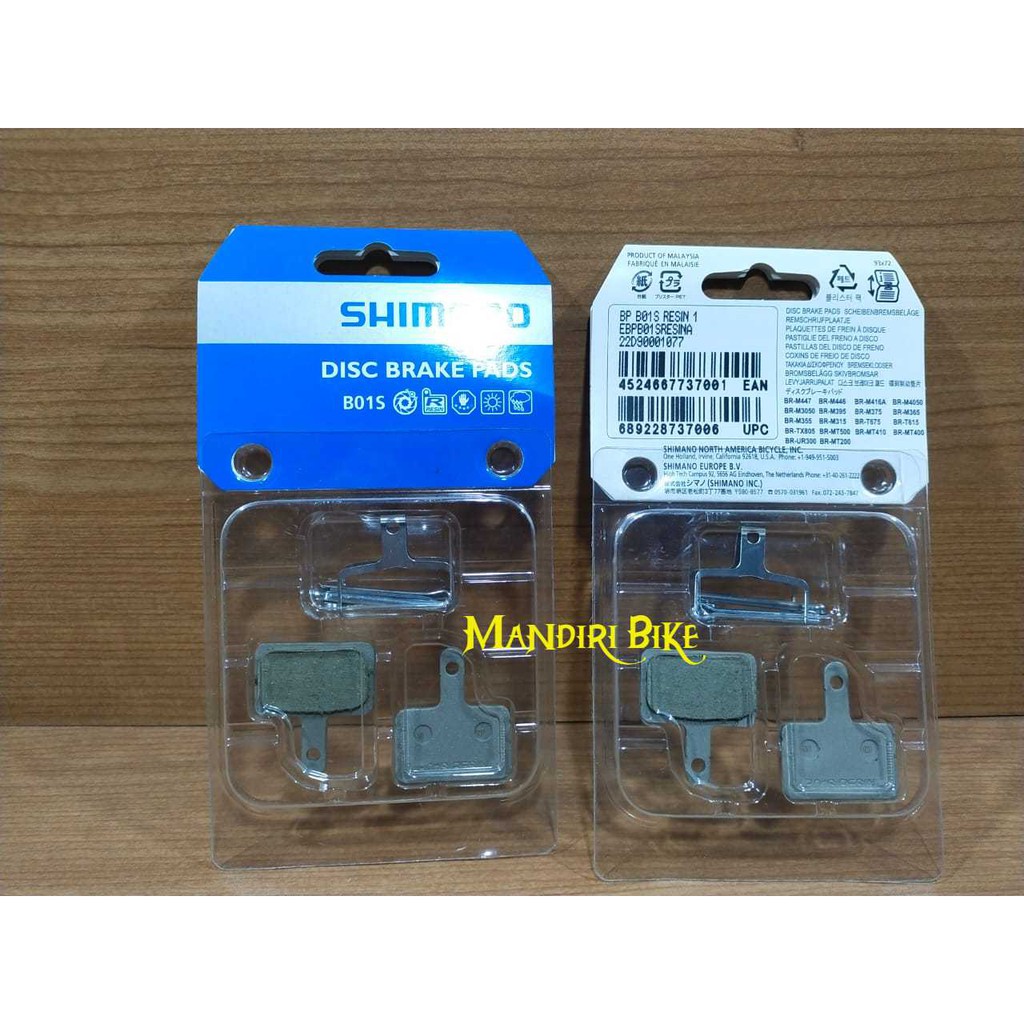 Brake pad shimano resin B01S BR M416 alivio acera altus