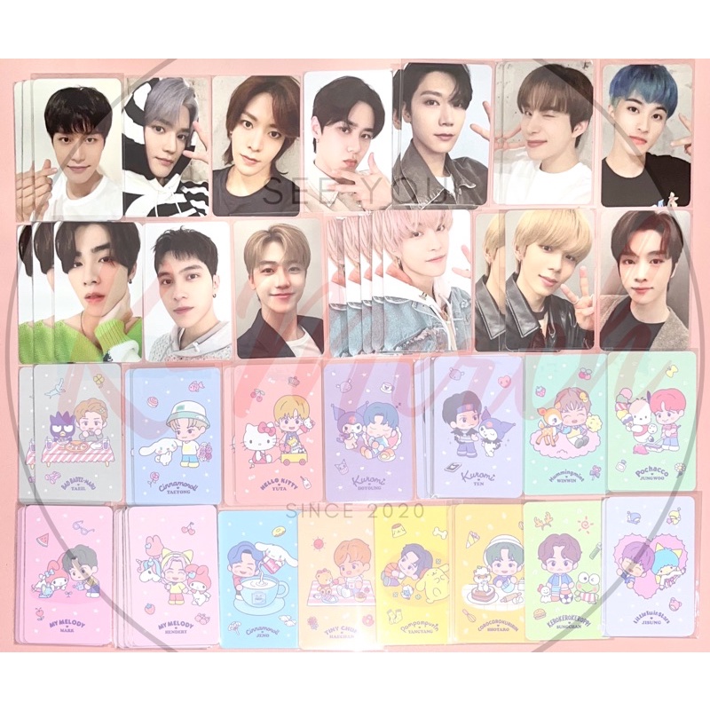 NCT X Sanrio Trading Card ver A TC Taeil Taeyong Yuta Kun Doyong Ten Winwin Jungwoo Mark Xiaojun Hen