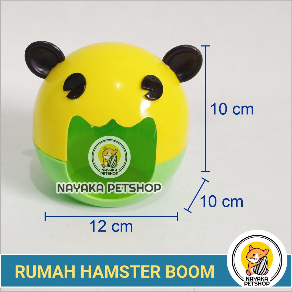 Rumah Hamster Murah Mainan Plastik Tupai Tempat Tidur Sugar Glider Bajing