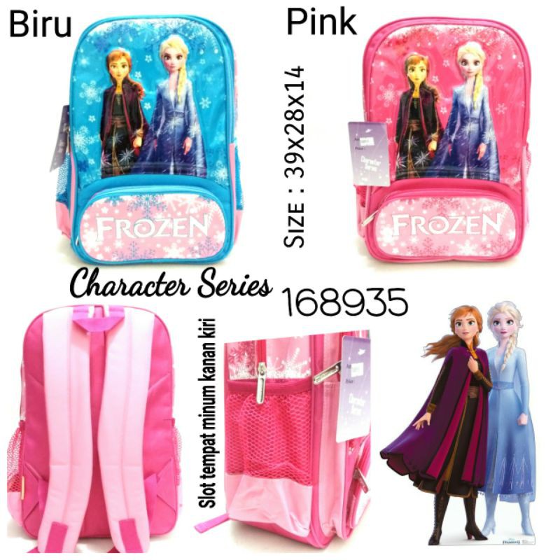 TAS RANSEL SEKOLAH ANAK PEREMPUAN CHARACTER SERIES 168935 FROZEN