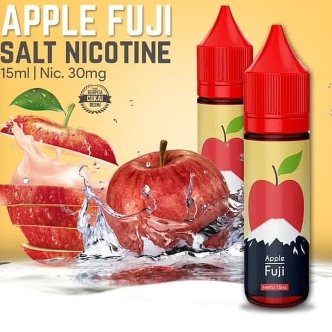 Apple Fuji Salt Nic Nicotine Apel Liquid Pods Pod Cukai 35 Mg 15