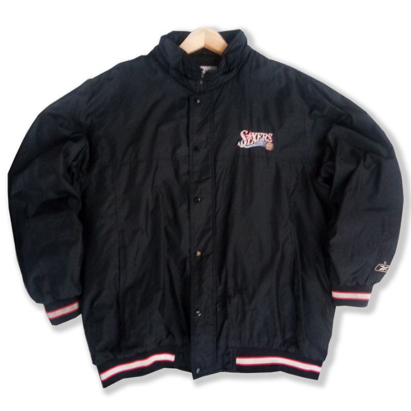 (SOLD) JAKET NBA VINTAGE 76ERS SIXERS TAG REEBOK