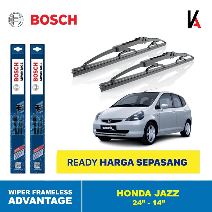 WIPER BLADE MOBIL JAZZ GD3 BOSCH ADVANTAGE 24&quot; - 14&quot; ORIGINAL