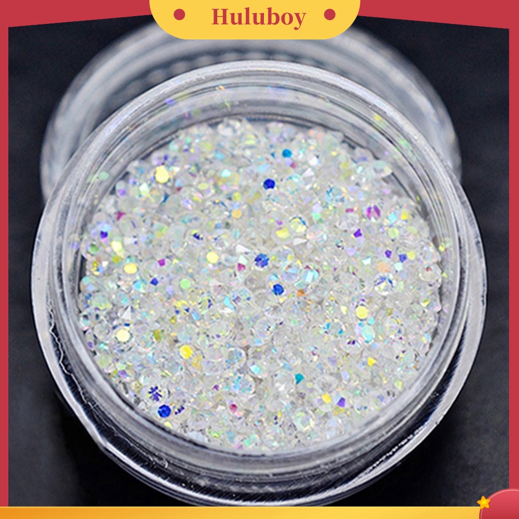 Huluboy Huluboy♡ 300pcs / Kotak Payet Berlian Imitasi Mini Kreatif Untuk Dekorasi Manicure / Nail Art