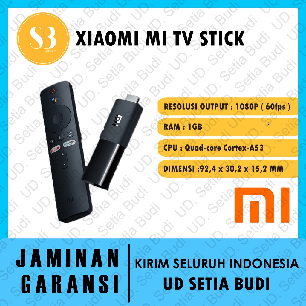 Xiaomi Mi Tv Stick Android 9.0 Google Assistant