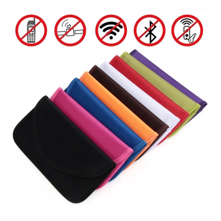Centechia Hot Sale Universal Mobile Phone RF Signal Blocker/Jammer Anti-Radiation Shield Case Bag Po
