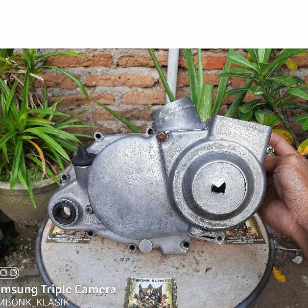 blok block mesin bak kopling suzuki gt100 ORIGINAL block mesin suzuki gt100 kalter suzuki gt100