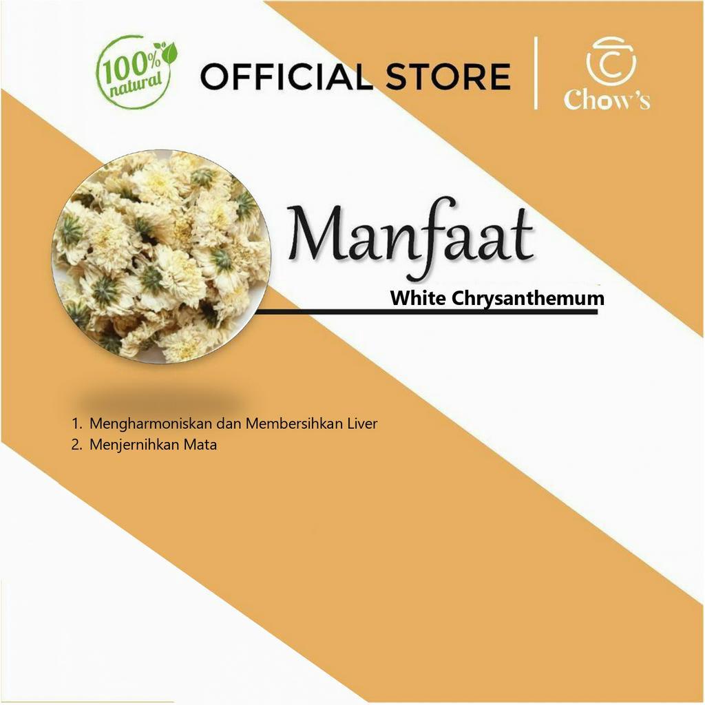 

1 KG White Chrysanthemum/Flower Tea/Teh Bunga/Herbal