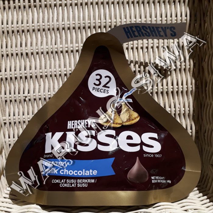 

herseys kisses creamy milk chocolate 146 gram