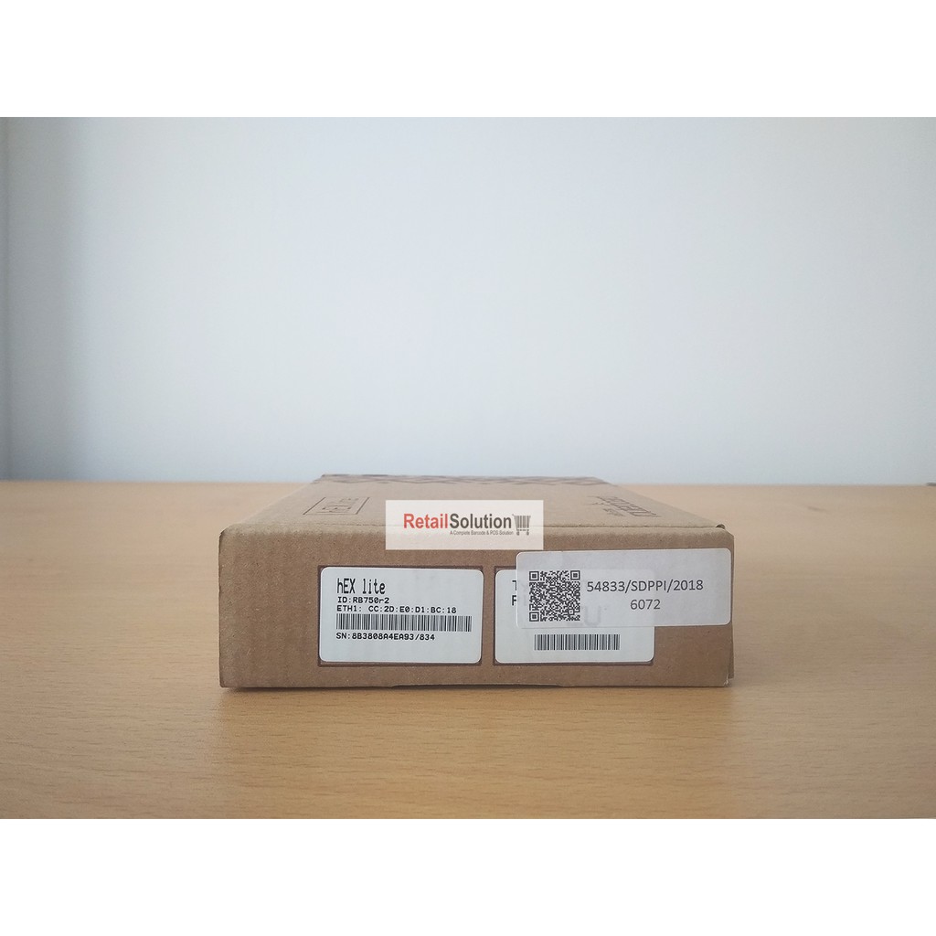 Mikrotik Routerboard RB750r2 (hEX LITE)