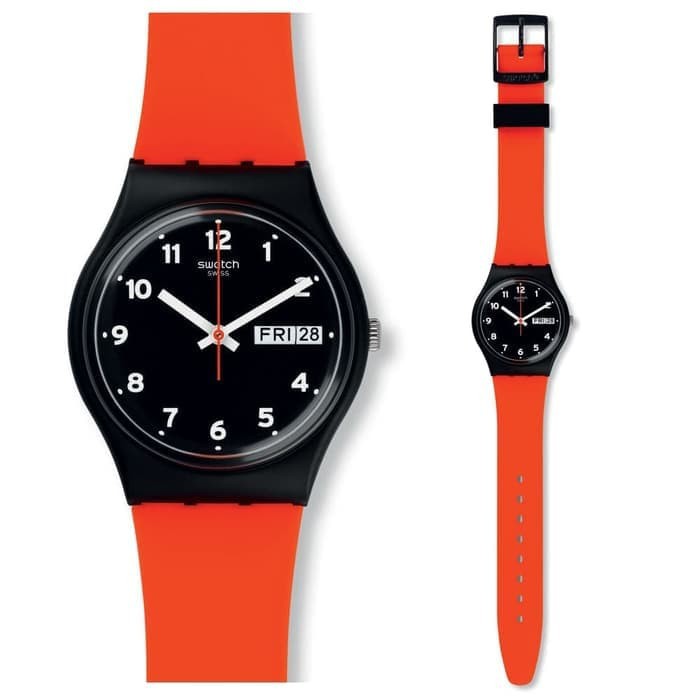 SWATCH GB754 - Jam Tangan Wanita - Merah