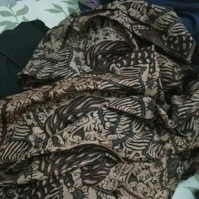 Bswart Batik Hrb026 Kenongo Hem Pendek Padi Pekalongan M L Xl Batik Pria Murah Modern Grosir