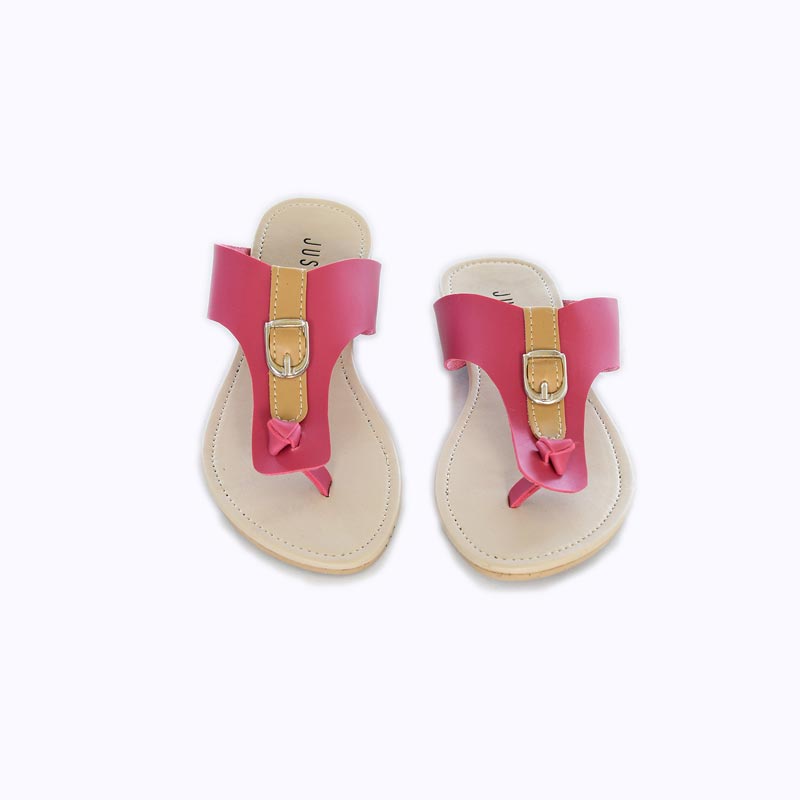 Original!! Justin Sendal Jepit Wanita JH 54 Pink Kombinasi Bisa COD