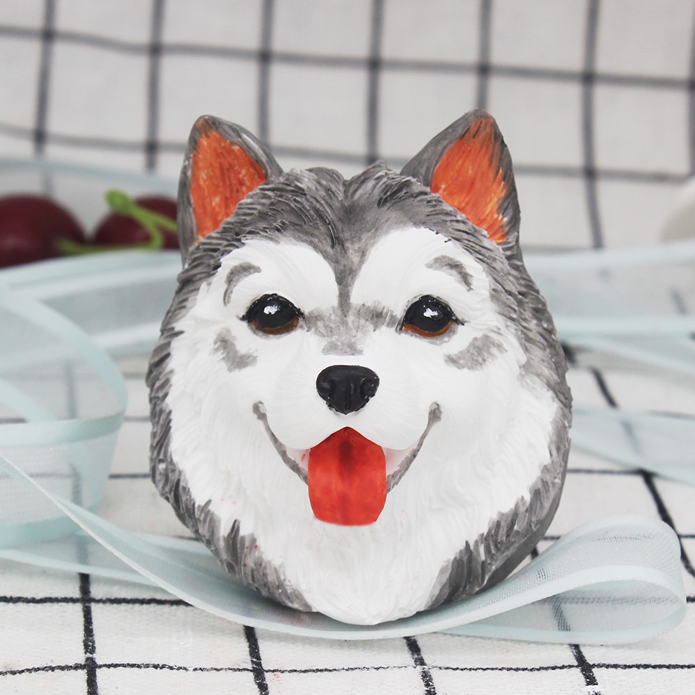 Alaska Cetakan Silikon Bentuk Anjing Untuk Air Outlet P1040