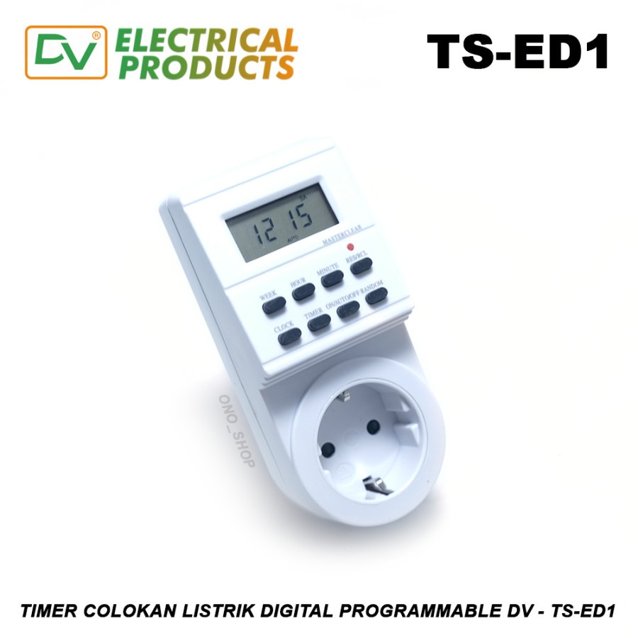 Timer Colokan Listrik Digital Programmable