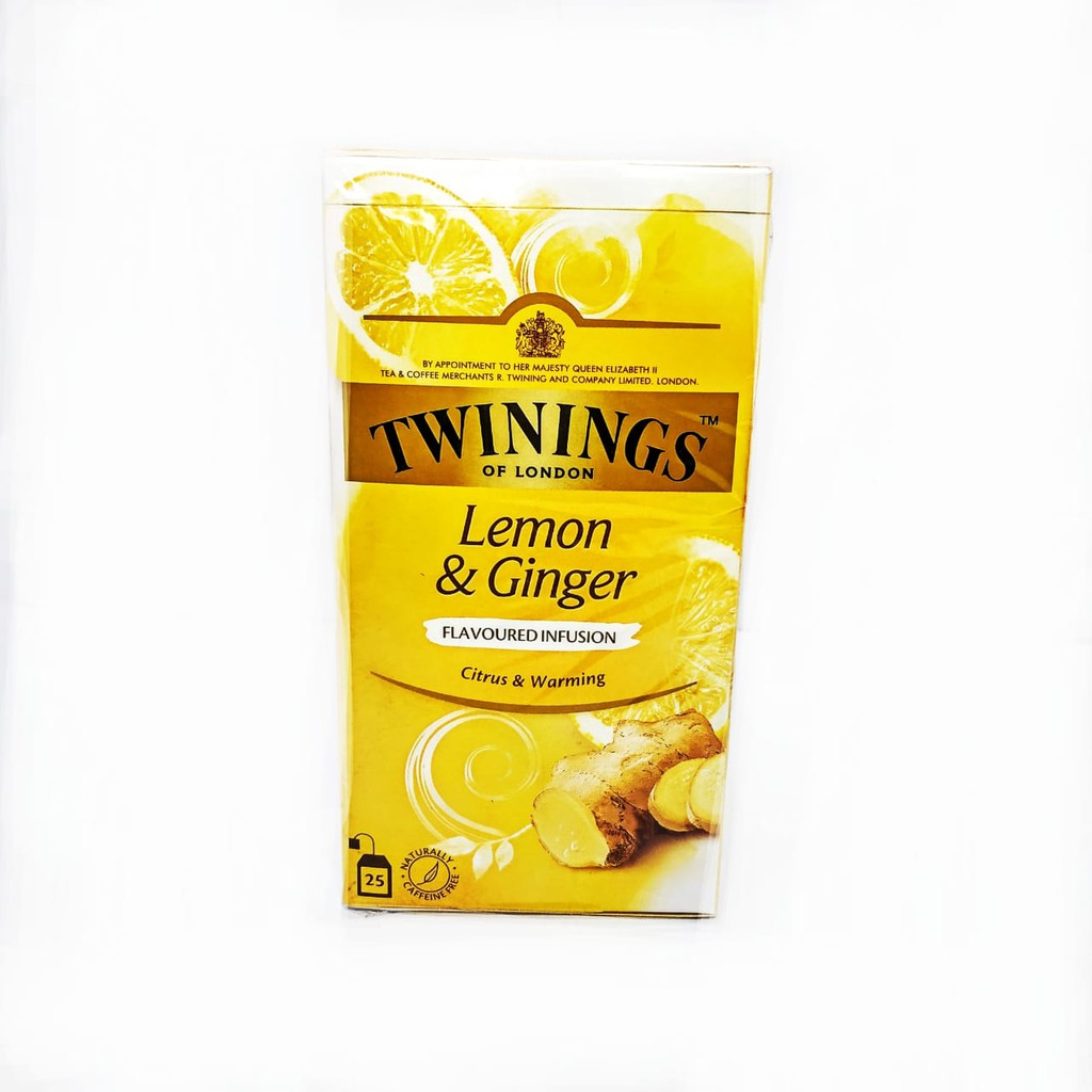 

TWININGS LEMON & GINGER 25pcs (8563)