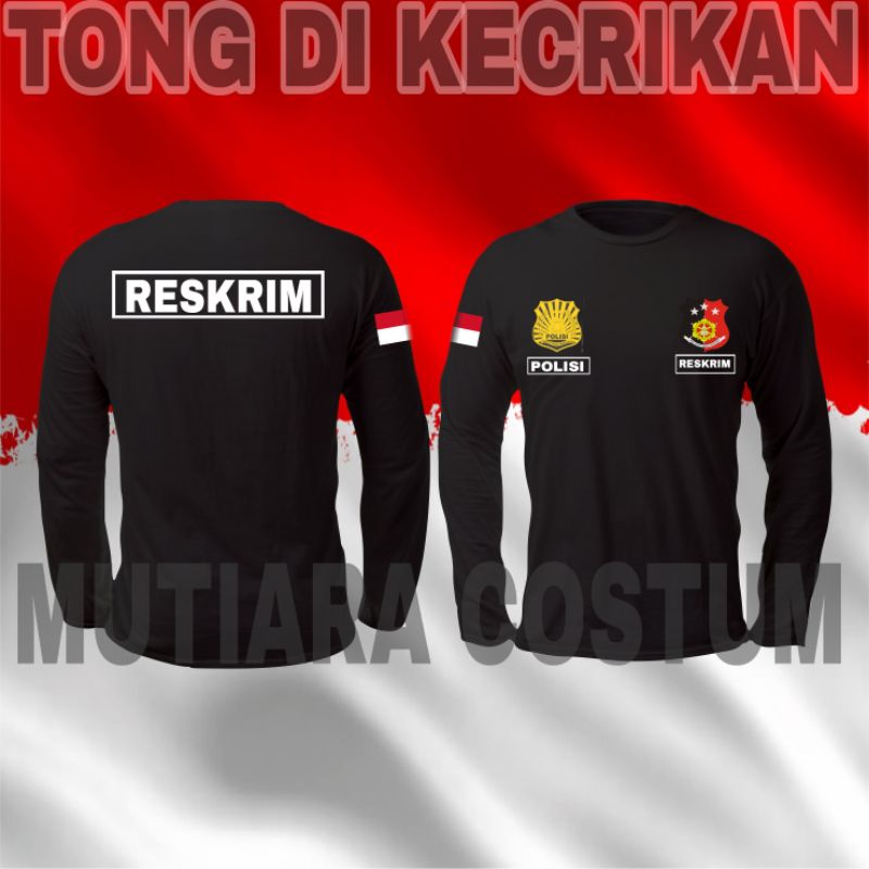 KAOS RESKRIM TANGAN PANJANG
