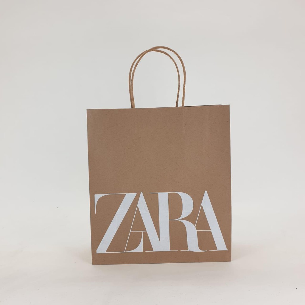 

IMPORTIR ZAR paperbag TAS ZARA
