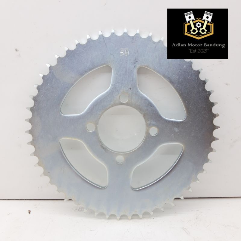 GEAR GER GIR BELAKANG SATRIA 2 TAK SATRIA FU 150 2007 SD 2010 SMASH SHOGUN UKURAN 428 MATA 50