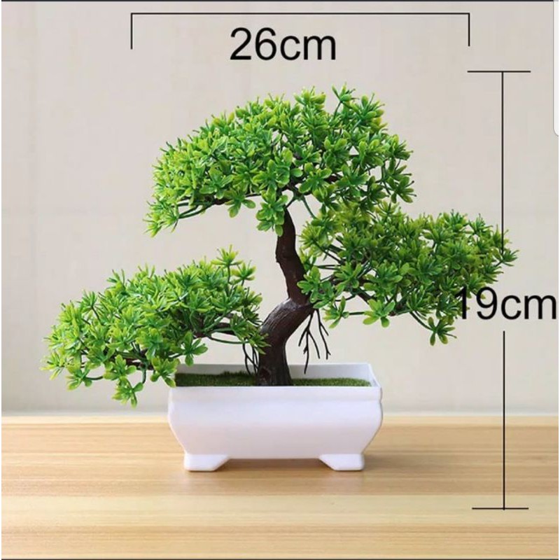 Bunga Pohon Bonsai Artifisial - Hiasan Pohon Bonsai - Pohon Bunga Plastik