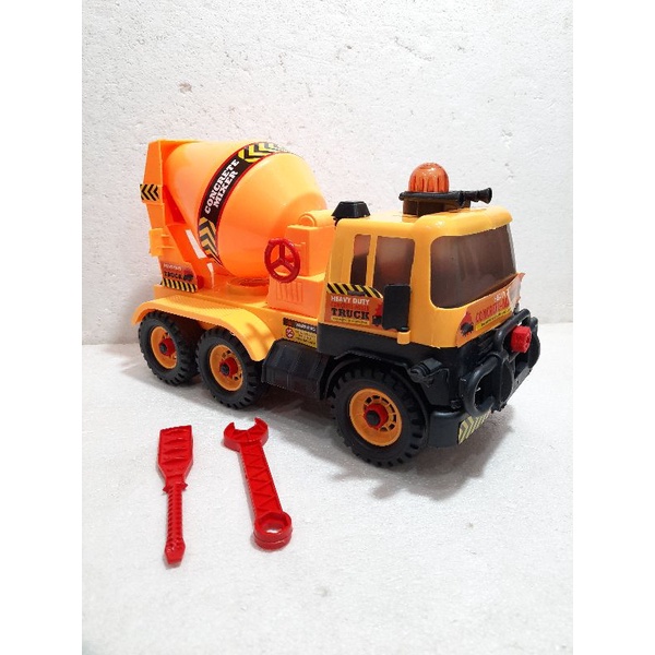 Mainan Mobil Konstruksi Truk Molen - Mobil Molen