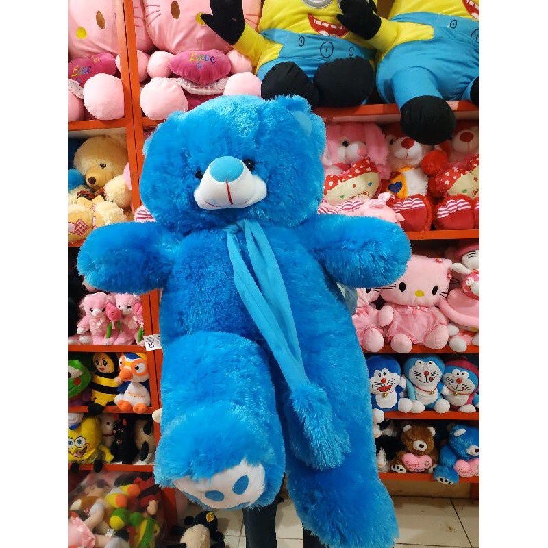 Boneka Teddy Bear FLUFFY PLUFY PREMIUM 1Meter SNI