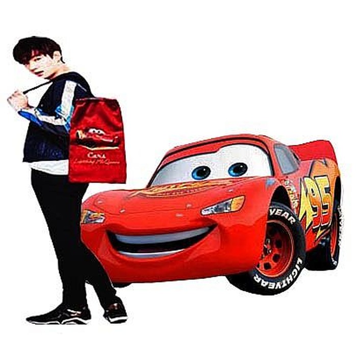 Tas Serut Mcqueen Tas Ransel Cars Lighting Mcqueen Backpack Tas Sekola