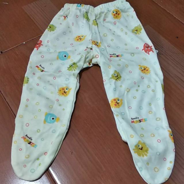 SNI Celana panjang anak bayi warna motif halus tebal baby newborn baru lahir