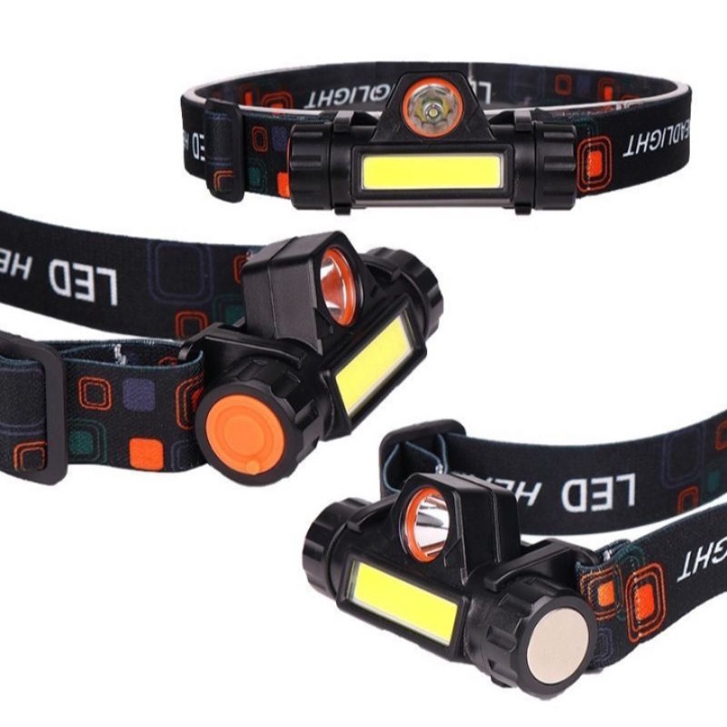 SENTER KEPALA LED 1 USB CHARGER