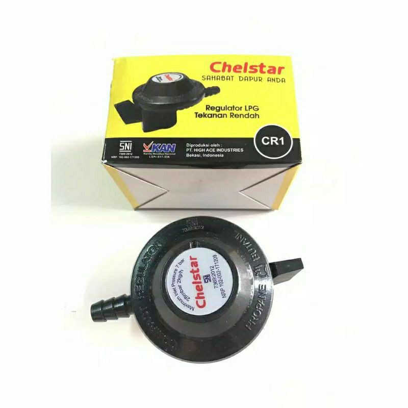 Chelstar OTM , CR 1 CR1 , Regulator , Gas , LPG SNI garansi 1 tahun