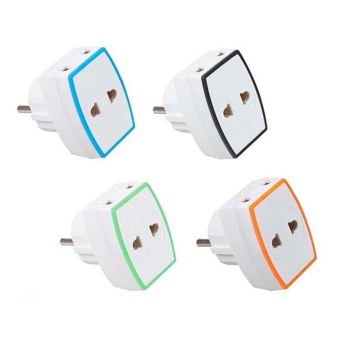 STEKER Arde T MULTI WARNA / STEKER T 3 COLOKAN