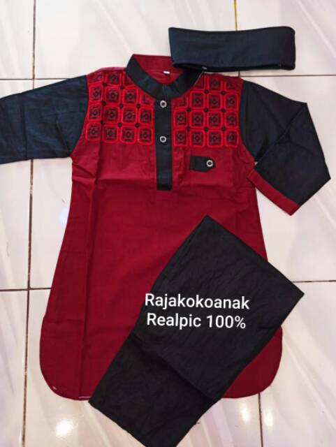 STELAN ANAK KURTA PJNG PAKISTAN  3-6th